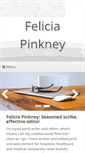 Mobile Screenshot of feliciapinkney.com